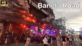 Night Walk in Bangla Road, Patong - Best Nightlife Thailand || Phuket walking tour【4K】60 fps