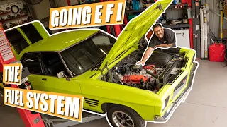 HQ Holden 253 Holley Sniper EFI Conversion - Part 2 - The Fuel System