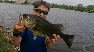 Pond Fishing for Bass