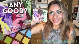 UNEARTHLY COSMETICS BUNNIES PALETTE - IS IT A WIN OR A FAIL?? - TUTORIAL - REVIEW & FIRST IMPRESSION