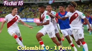 Eliminatorias 2022 / COLOMBIA 0 - 1 PERU / Fecha 15