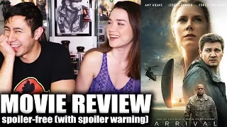 ARRIVAL (super duper chill) Spoiler-Free Review by Jaby & Achara!