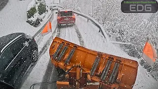 Snow Chaos❄️Snow removal in the Austrian Alps #asmr #tiktok