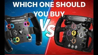 Which one should you buy? Thrustmaster tm open wheel or thrustmaster ferrari f1