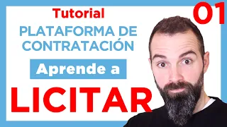 🔴Tutorial 01 - Presentación de la PLATAFORMA DE CONTRATACIÓN del Estado