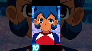 Top 10 de mes personnages Inazuma Eleven préférés