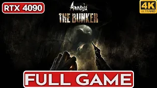 AMNESIA THE BUNKER Gameplay Walkthrough FULL GAME [4K 60FPS PC RTX 4090] - No Commentary