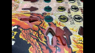 Pinball Insert and damaged playfield wood levelling