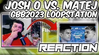 BATTLE OF HIT-MAKERS! || Josh O 🇺🇸 vs Matej 🇦🇹 | GBB 2023: WORLD LEAGUE | LOOPSTATION | Quarterfinal