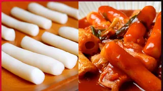 How to make homemade Korean tteokbokki rice cake. [Sub]