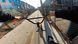 EXPLORING THE STREETS OF EAST BALTIMORE (BMX)