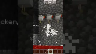 I made chicken hunter mini game in Minecraft