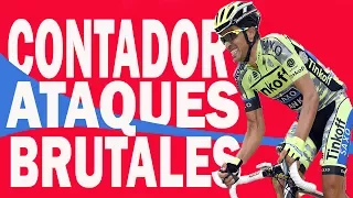 Contador vs Froome, armstrong y schleck | Mejores ataques