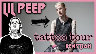 LIL PEEP Tattoo Tour -  PUNK ROCK DAD REACTION