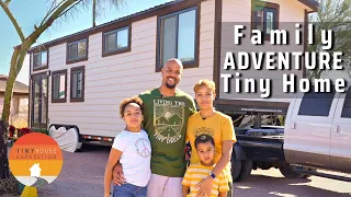 Family Downsized into TINY HOUSE for More Quality Time & No Mortgage