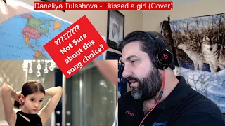 Daneliya Tuleshova - I kissed a girl (Cover) reaction