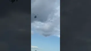 Marine One leaving the White House on August 8th after dropping POTUS off