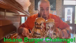 TEAK'S TWIN BURGER TOWER CHALLENGE - The Famous Florida Burger Challenge