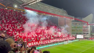 2. Runde DFB-Pokal - 1.FC Kaiserslautern - 1.FC Köln - Intro - Choreo