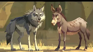 Fables of Aesop :The Wolf & the Ass