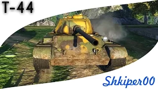 War Thunder Tanks_  краткий обзор _ Танк Т-44_(1080p)