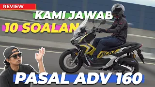 KITA TEST TOP SPEED ADV160!