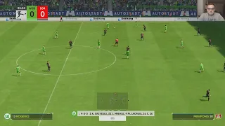 VfL Wolfsburg My reactions and comments gameplay FIFA 23