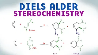 Diels Alder Reaction Stereochemistry and Endo vs Exo Products