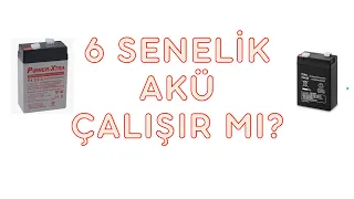 6 Senelik Akü Çalışır Mı?