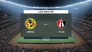 AMERICA vs ATLAS - Liga MX J1  |  FIFA 22 PC 4K Gameplay