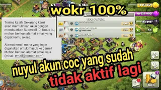 cara nuyul akun coc yang sudah mati/tidak aktif lagi terbaru 2020