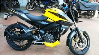 Bajaj Pulsar NS200 ABS 2019 I Walkaround review - 2019 Bajaj Pulsar NS200 ABS with New Yellow Colour