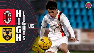 HIGHLIGHTS: AC Milan vs Canarios U13 MIC Football 2024