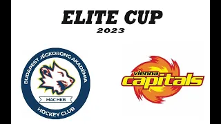 ELITE CUP 2023 : Vienna Capitals - BJA Budapest