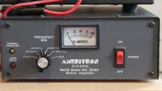 Ameritron ALS-500M Amp and MFJ-4275MV Power Supply