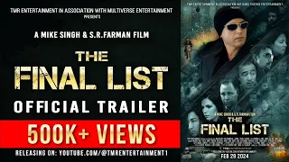 THE FINAL LIST | 2024 OFFICIAL TRAILER | ACTION MOVIE