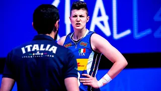 Don't make Giulia Melli Angry , That 's Why  | VNL 2021 (HD)