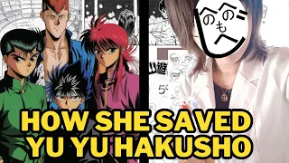 The Secretary Who Saved the Yu Yu Hakusho Anime