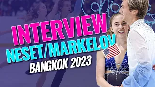 Leah NESET / Artem MARKELOV (USA) | Junior Ice Dance Winners | Bangkok 2023 | #JGPFigure