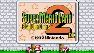 Super Mario Land 2 DX 6 Golden Coins - Full Luigi Playthrough (Rom Hack)