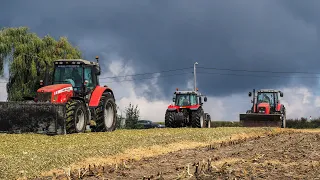 Kiszonka z kukurydzy na dużą skalę 🌽🇵🇱 Od świtu do zmierzchu 💪 10 ciągników w akcji 😮  Juragro