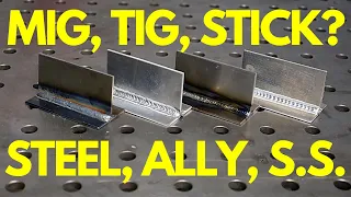 How to Weld Different Metals: MIG vs TIG vs Stick vs Flux Core
