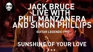 GUITAR LEGENDS 1992 Jack Bruce  Live  with Phil Manzanera  and Simon Phillips 1992