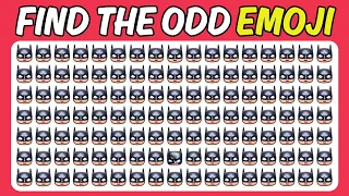 Find The ODD Emoji Out ✅🏆| Batman, Marvel Superheroes Spider-Man  Questions | Puzzle & Riddle