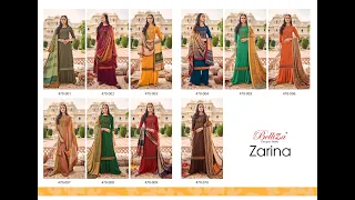 Belliza Designer Studio Zarina Pashmina Winter Collection ll Latest Pashmina Winter Collection 2020