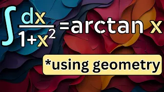 a geometric approach to a famous integral