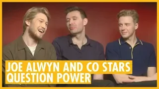 Joe Alwyn, James McArdle and Jack Lowden Interview - Mary Queen Of Scots