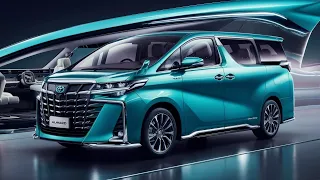 Finally Toyota Alphard 2024 Unveiled first look
