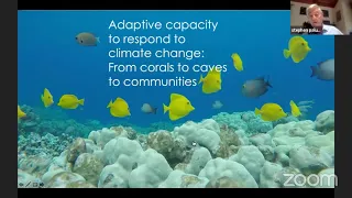 EVOLTREE Online Seminar: Stephen Palumbi "Ocean species and their capacity to adapt to climate..."