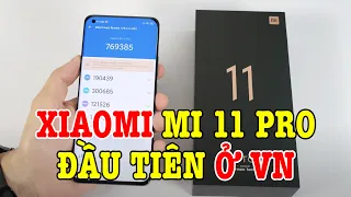 Mở hộp Xiaomi Mi 11 Pro đầu tiên ở VN: Khắc phục điểm yếu của Mi 11